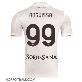 Billige Fotballdrakt SSC Napoli Frank Anguissa #99 Replika Bortedrakt 2025-26 Kortermet